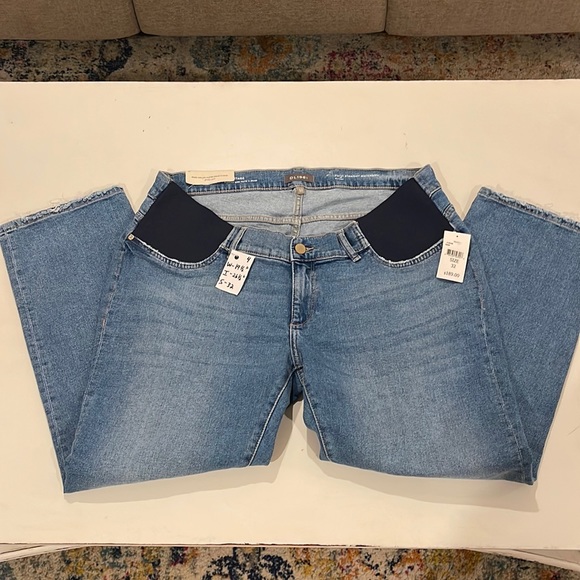 DL1961 Denim - NWT DL1961 Patti Straight Maternity Jeans Waist 19.5” Inseam 26.5”